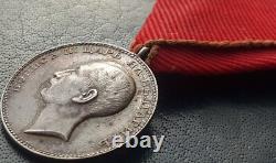 10577? Bulgarian Kingdom WW1 Royal Medal for Merit in Silver Boris III