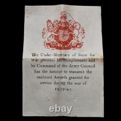 10th Royal Hussars (Prince of Wales's Own) WW2 Medal Group Trooper Huddersfield