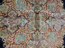 10x16 Royal Kermaan Oriental Area Rug STUNNING medallion! Green Blue NAVY