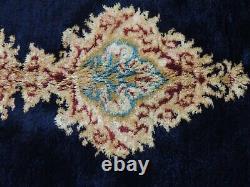 10x16 Royal Kermaan Oriental Area Rug STUNNING medallion! Green Blue NAVY