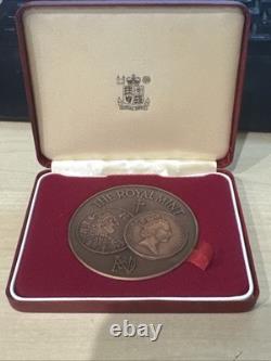 1100 Years In Minting Royal Mint 1986 Bronze Medal (24915)