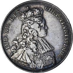 #1156008 France, Medal, Royal, Reims, Sacre de Louis XV, History, 1722, Rotti