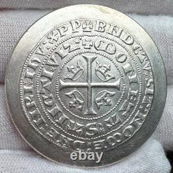 1261 1971 Royal Belgium Mint Commemorative Silver Medal Moneta Sancti Vit