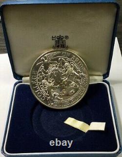 1484 1984 College of Arms Quicentenary Silver Medal With Box and COA Hallmarked