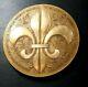 1608 Louvre Henri IV /Fleur-de-lis Royal French heraldry Art Nouveau XBig medal