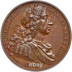 1731 William III Bronze Medal Eimer-526 PCGS SP63 Jean Dassier Great Britain