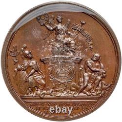 1731 William III Bronze Medal Eimer-526 PCGS SP63 Jean Dassier Great Britain
