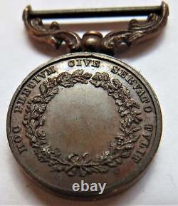 1774 Royal Humane Society Small Medal Lateat Scintillvla Forsan