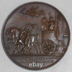 1814 French Bronze Medal Royal Restored Louis XVIII Enter Paris Andrieu & Brenet