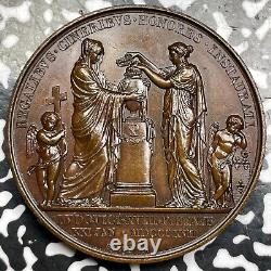 1817 France Louis XVIII Royal Ashes Returned Medal By Galle & Andrieu Lot#OV1150