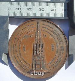 1818 Imperial Russia Prussia Berlin Monument Commemorative Medal Diakov R1