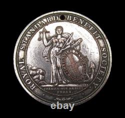 1828 ROYAL STANDARD BENEFIT SOCIETY 48mm MEDAL BY AVERN