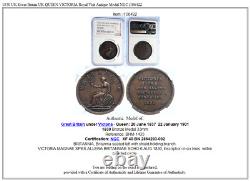 1830 UK Great Britain UK QUEEN VICTORIA Royal Visit Antique Medal NGC i106422