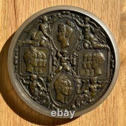 1833 Louis-Philippe Marie-Amélie Madame Adélaïde Royal Family French medal RESTR