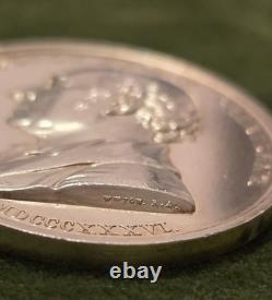 1836 ROYAL HORTICULTURAL SOCIETY KNIGHTIAN 44mm SILVER MEDAL BY WYON
