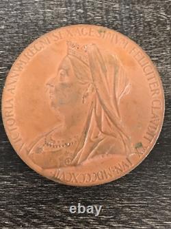 1837-1897 Queen Victoria Large Bronze Medal