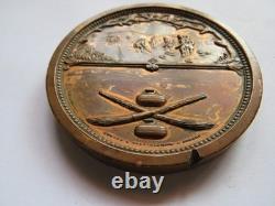 1838-1888 Royal Caledonian Curling Club Jubilee Medal Very Large Medal