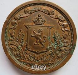 1838-1888 Royal Caledonian Curling Club Jubilee Medal Very Large Medal