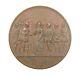 1838 DESTRUCTION OF THE ROYAL EXCHANGE 61mm BRONZE MEDAL BY BARBER