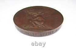 1838 ROYAL SCOTTISH ACADEMY 68mm BRONZE PRIZE MEDAL BY WYON