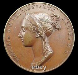 1838 Victoria Coronation Official Royal Mint Bronze Medal