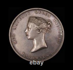 1840 ROYAL AGRICULTURAL SOCIETY'PATRONESS' 55mm SILVER MEDAL BY WYON