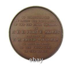 1842 FOUNDATION STONE OF THE ROYAL EXCHANGE 45mm MEDAL BY WYON