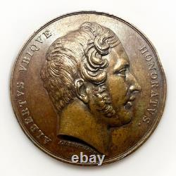 1842 New Royal Exchange 45mm bronze medal by AJ Stothard #UK597