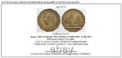 1843 FRANCE Duke of ORLEANS FERDINAND Royal Chapel DREUX Old FRENCH Medal i89204