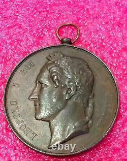 1851 Brussels Royal Association of Music by Jewish medalist Léopold Wiener medal