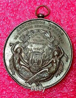 1851 Brussels Royal Association of Music by Jewish medalist Léopold Wiener medal