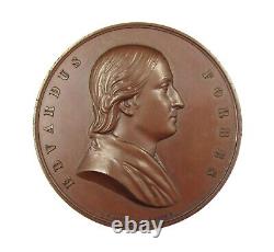1854 ROYAL SCHOOL OF MINES FORBES BRONZE MEDAL 51mm BY WYON CASED