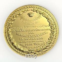 1859 1990 Admella medal, gilt bronze by Royal Australian Mint 1000 Minted No 69