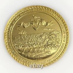 1859 1990 Admella medal, gilt bronze by Royal Australian Mint 1000 Minted No 69