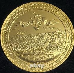 1859 1990 Admella medal, gilt bronze by Royal Australian Mint 1000 Minted No 69