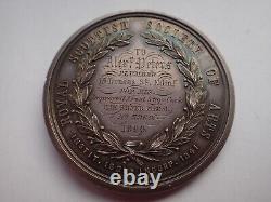 1860 Royal Scottish Society silver medal Alex Peters plumber Edinburgh