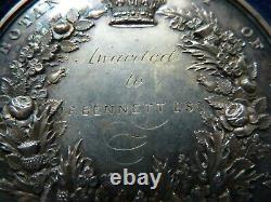 1861 Royal Botanic Society Of London Silver Award Medal Fuchsias Ef