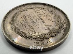 1868 Royal Agricultural Society of Ireland Roscommon Farming Society Silver 44mm 1868 Royal Agricultural Society of Ireland Roscommon Farming Society Silver 44mm
