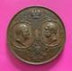 1869 RUSSIA ALEXANDER II MEDAL'ANNIVERSARY OF THE IMPERIAL St. PETERSBURG UNIV