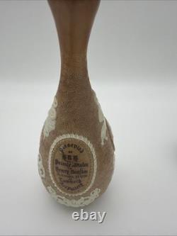 1885 Doulton Lambeth Prince of Wales Albert Medal Commemorative Vase