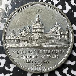 1887 G. B. Manchester Royal Jubilee Exhibition Medal Lot#JM6103 BHM-3346, 45mm