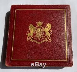 1887 Royal Mint Queen Victoria Golden Jubilee Large Bronze Medallion Boxed