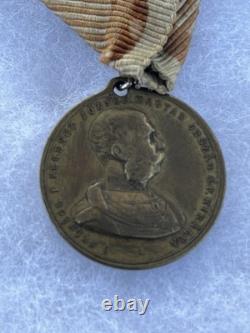 1890 Astro-Hungarian Frank Joseph I Royal Visit Medal
