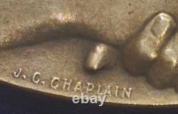 1893 Visit of the Russian Fleet Royal Family to France Art Nouveau medal