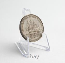 1897 HMS Foudroyant Nelson Flagship Relic Medal Boxed Sailors Society