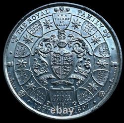 1897 Queen Victoria Diamond Jubilee The Royal Family WM Medal, 51mm