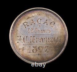 1897 ROYAL AGRICULTURAL SOCIETY CIRENCESTER 42mm SILVER MEDAL BY WYON