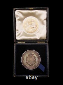 1897 ROYAL AGRICULTURAL SOCIETY CIRENCESTER 42mm SILVER MEDAL BY WYON