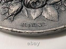 1898 German Royal Wedding Medal Friedrich Wied Württemberg Karl Schäfer Stuttgar