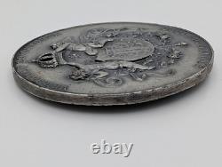 1898 German Royal Wedding Medal Friedrich Wied Württemberg Karl Schäfer Stuttgar